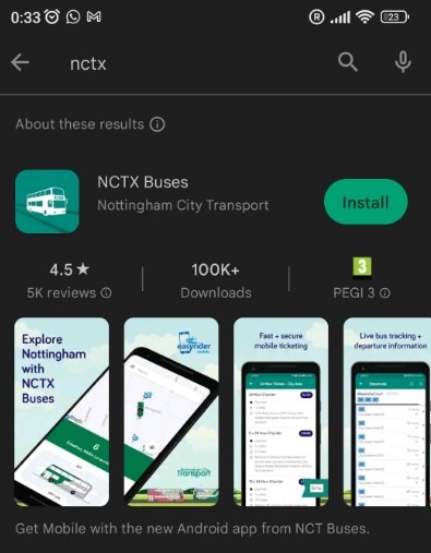 The NCT app