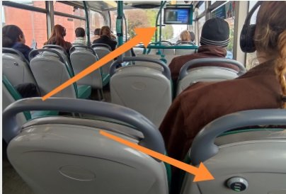 Bus information, Wi-Fi and USB charging
